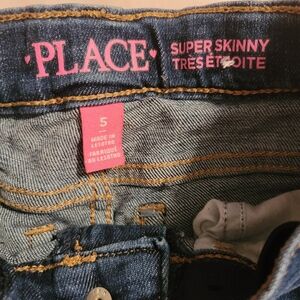 Children's Place Girls Size 5 Jean Shorts